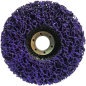 DISCO DE LIMPIEZA  ( NEROX )  CLEAN-STRIP  Purpura.  115mm  ( Dureza X )
