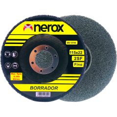 BORRADOR fino ( NEROX )   -     Grano fino  2 - SF   ( 115mm  )