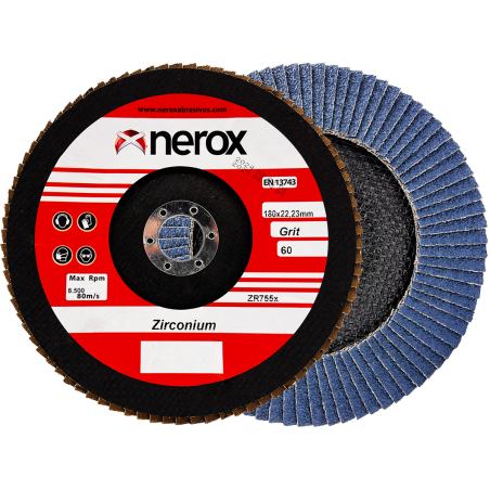 DISCO DE LAMINAS  ( NEROX )  ZR755x  ZIRCONIO  -  180x22        ( Gr-60 )